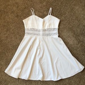 Bundle 2 for $15!! White thin Summer Dress